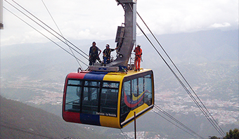 PMC to repair and upgrade Cable Car system for Mérida EPC Project. Mérida, Venezuela