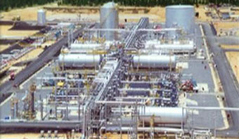 Extra heavy oil production plant at Jose oil blend plant, Morichal and MPE-3 Block. Venezuela